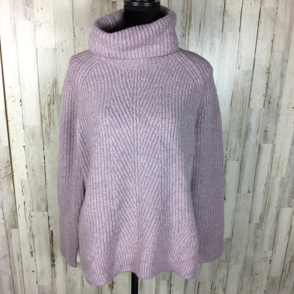 Madewell Mercer Turtleneck Sweater Coziest Yarn L - Picture 3 of 6